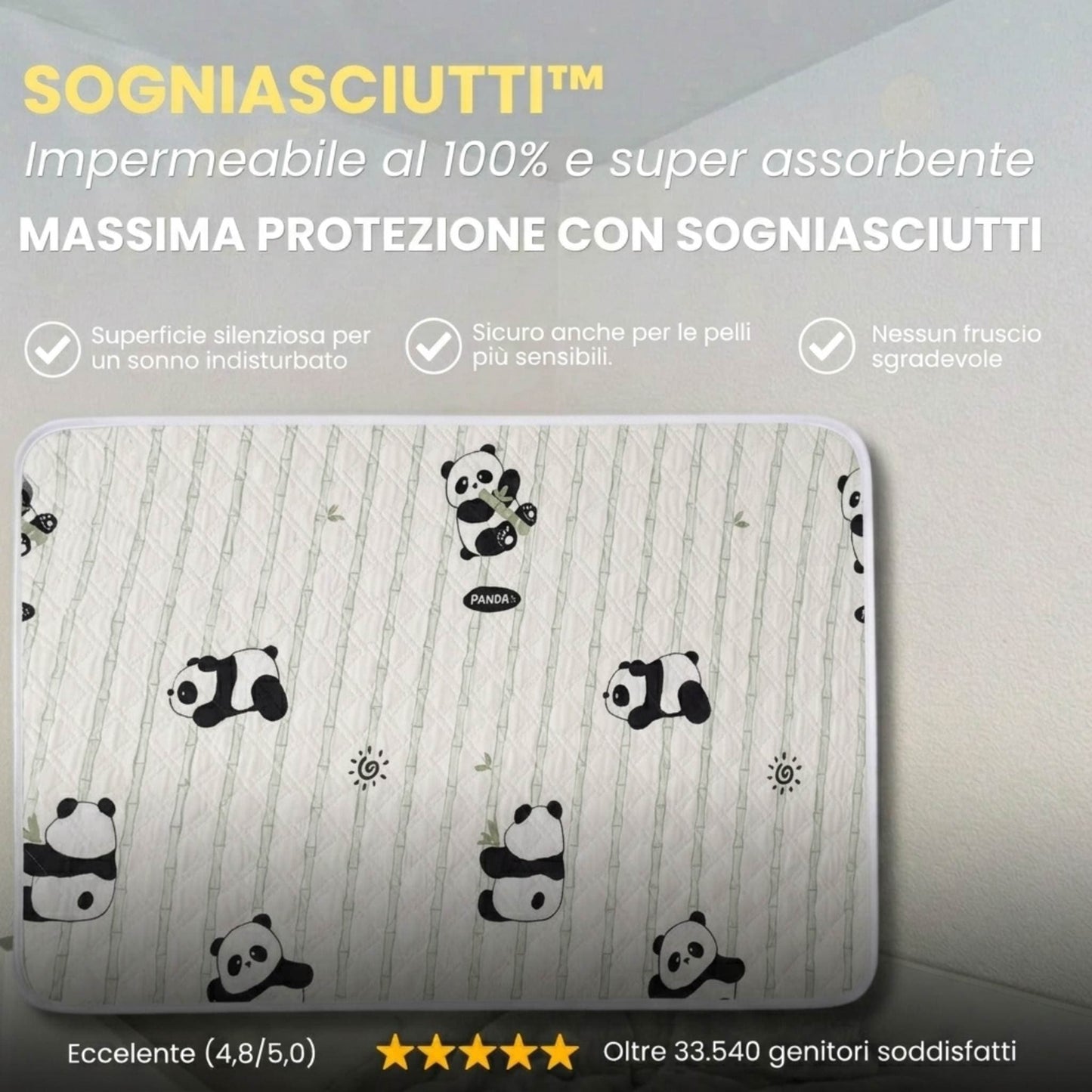 Sogni Asciutti™ - Protezione Premium per Materassi