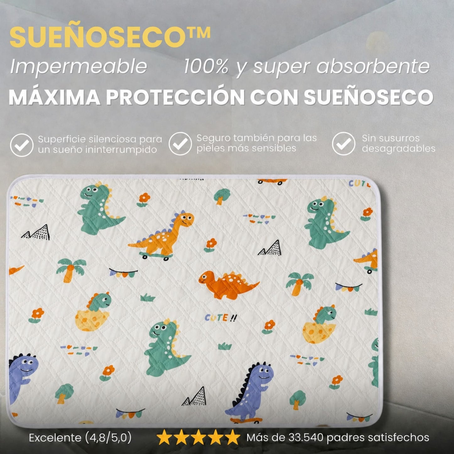 SueñosSecos™ - Protección Premium para Colchones